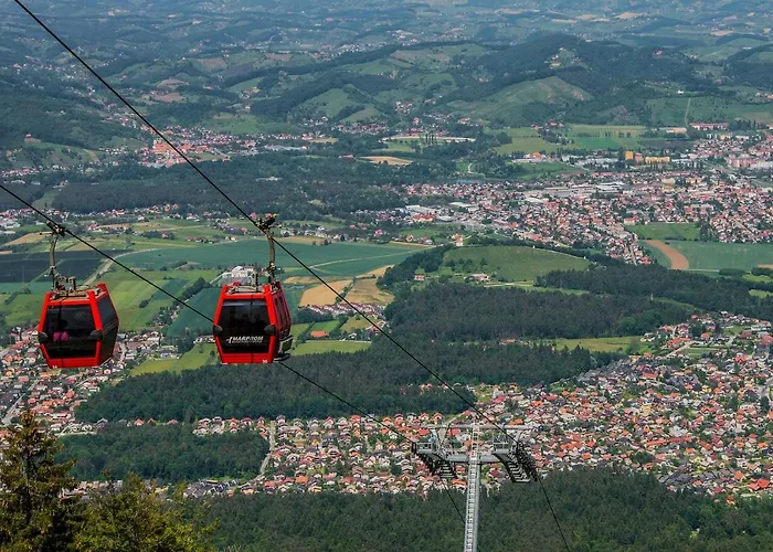 Prijeten Soncen Apartma V Objemu Pohorja アパート *